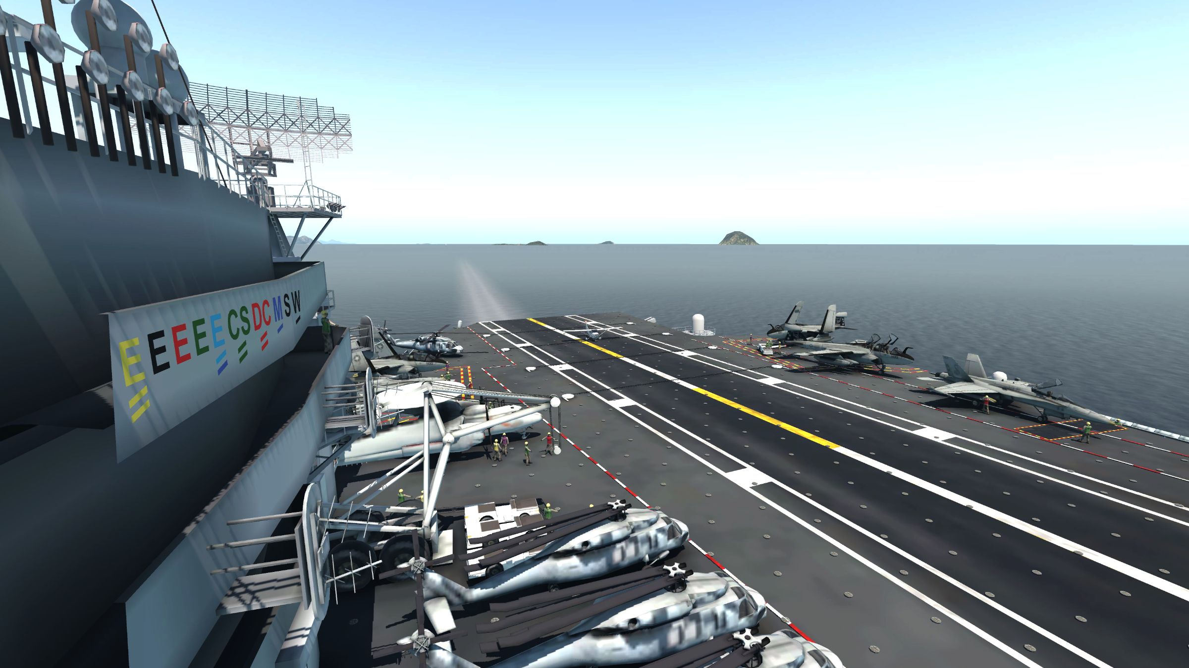 Flugzeugträger vor Rio